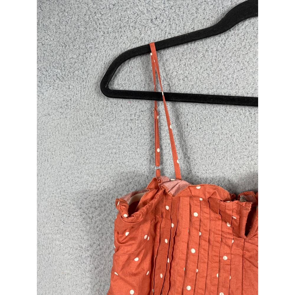 Madewell Womens Size 2 Pintuck Cami Dress Polka Dot - Picture 8 of 10